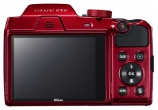 Nikon CoolPix B500 - vörös (2 év garancia!) Fényképezőgép / kamera - Ultrazoom fényképezőgép - Közepes méretű - 297822