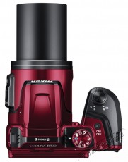 Nikon CoolPix B500 - vörös Fényképezőgép / kamera - Ultrazoom fényképezőgép - Közepes méretű - 301882