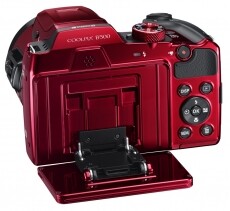 Nikon CoolPix B500 - vörös (2 év garancia!) Fényképezőgép / kamera - Ultrazoom fényképezőgép - Közepes méretű - 297822