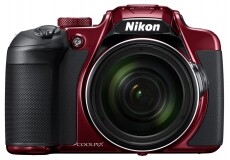 Nikon CoolPix B700 - vörös (2 év garancia!) Fényképezőgép / kamera - Ultrazoom fényképezőgép - Közepes méretű - 297830