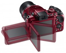 Nikon CoolPix B700 - vörös (2 év garancia!) Fényképezőgép / kamera - Ultrazoom fényképezőgép - Közepes méretű - 297830
