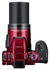 Nikon CoolPix B700 - vörös (2 év garancia!) Fényképezőgép / kamera - Ultrazoom fényképezőgép - Közepes méretű - 297830