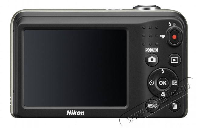 Nikon CoolPix L31 - ezüst (2 év garancia!) + Nikon CS-L01 tok Fényképezőgép / kamera - Kompakt fényképezőgép - Normál tudású kompakt - 289437