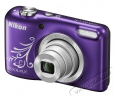 Nikon CoolPix L31 - LINEART lila (2 év garancia!) + Nikon CS-L01 tok Fényképezőgép / kamera - Kompakt fényképezőgép - Normál tudású kompakt - 289439