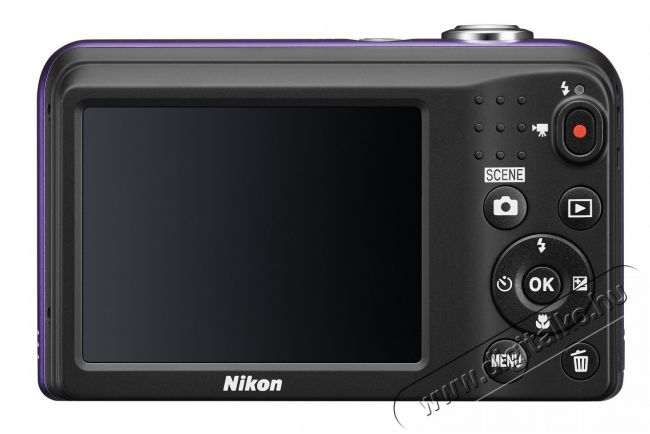Nikon CoolPix L31 - LINEART lila (2 év garancia!) + Nikon CS-L01 tok Fényképezőgép / kamera - Kompakt fényképezőgép - Normál tudású kompakt - 289439