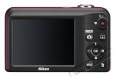Nikon CoolPix L31 - vörös (2 év garancia!) + Színes tok Fényképezőgép / kamera - Kompakt fényképezőgép - Normál tudású kompakt - 289434