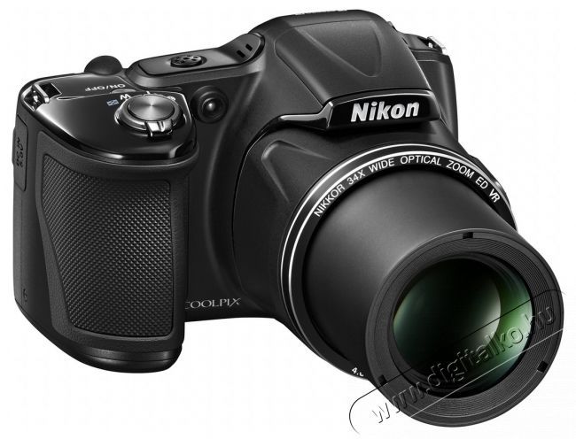 Nikon CoolPix L830 - fekete (2 &eacute;v garancia!) F&eacute;nyk&eacute;pezőg&eacute;p / kamera - Ultrazoom f&eacute;nyk&eacute;pezőg&eacute;p - K&ouml;zepes m&eacute;retű - 274140