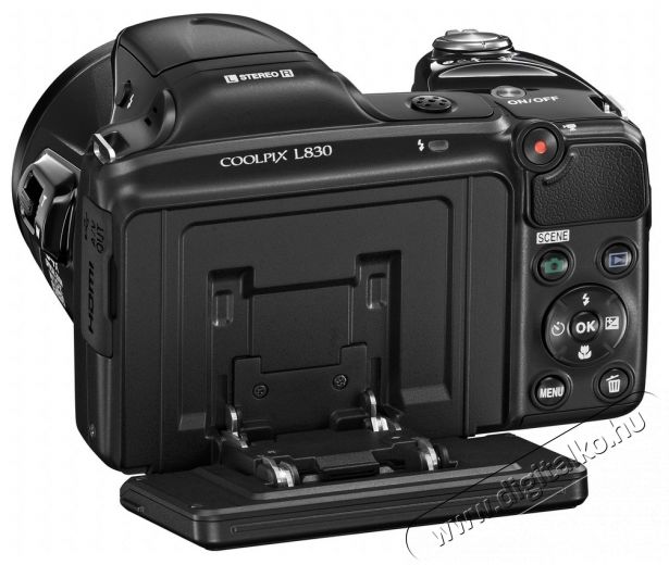 Nikon CoolPix L830 - fekete (2 &eacute;v garancia!) F&eacute;nyk&eacute;pezőg&eacute;p / kamera - Ultrazoom f&eacute;nyk&eacute;pezőg&eacute;p - K&ouml;zepes m&eacute;retű - 274140