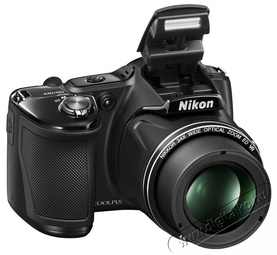 Nikon CoolPix L830 - fekete (2 &eacute;v garancia!) F&eacute;nyk&eacute;pezőg&eacute;p / kamera - Ultrazoom f&eacute;nyk&eacute;pezőg&eacute;p - K&ouml;zepes m&eacute;retű - 274140