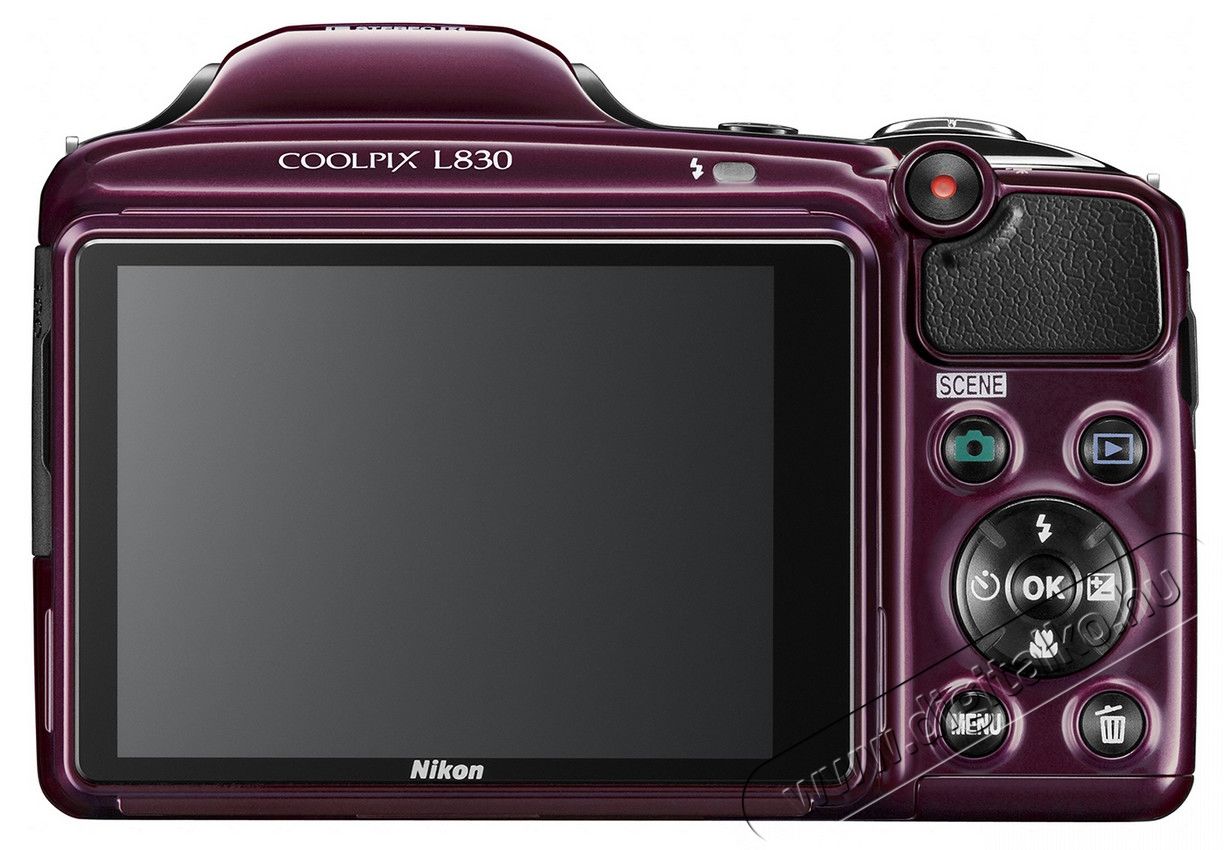 Nikon CoolPix L830 - szilva (2 &eacute;v garancia!) F&eacute;nyk&eacute;pezőg&eacute;p / kamera - Ultrazoom f&eacute;nyk&eacute;pezőg&eacute;p - K&ouml;zepes m&eacute;retű - 274136
