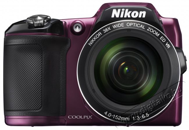 Nikon CoolPix L840 - szilva (2 év garancia!) + Nikon CS-P08 tok Fényképezőgép / kamera - Ultrazoom fényképezőgép - Közepes méretű - 288824