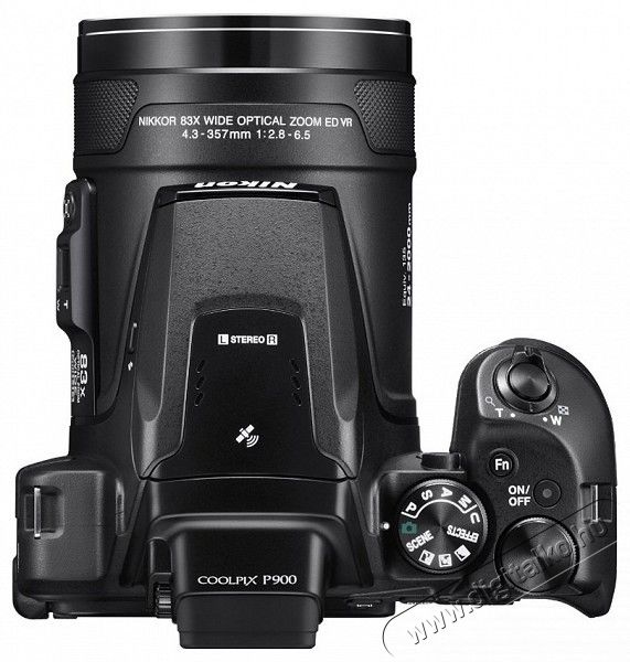 Nikon CoolPix P900 - fekete (2&eacute;v garancia!) F&eacute;nyk&eacute;pezőg&eacute;p / kamera - Ultrazoom f&eacute;nyk&eacute;pezőg&eacute;p - K&ouml;zepes m&eacute;retű - 287503