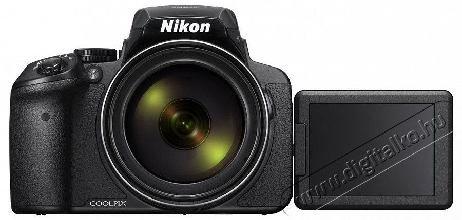 Nikon CoolPix P900 - fekete (2&eacute;v garancia!) F&eacute;nyk&eacute;pezőg&eacute;p / kamera - Ultrazoom f&eacute;nyk&eacute;pezőg&eacute;p - K&ouml;zepes m&eacute;retű - 287503