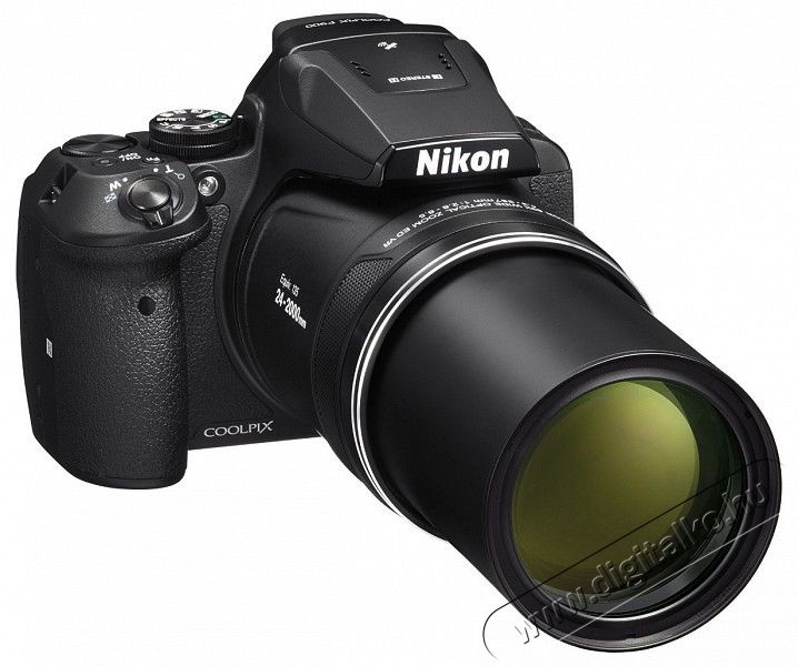 Nikon CoolPix P900 - fekete (2&eacute;v garancia!) F&eacute;nyk&eacute;pezőg&eacute;p / kamera - Ultrazoom f&eacute;nyk&eacute;pezőg&eacute;p - K&ouml;zepes m&eacute;retű - 287503