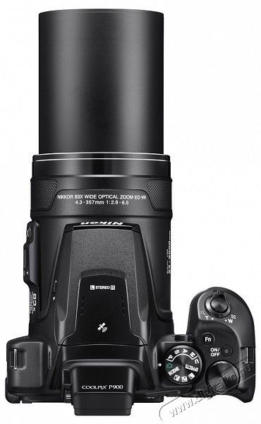 Nikon CoolPix P900 - fekete (2&eacute;v garancia!) F&eacute;nyk&eacute;pezőg&eacute;p / kamera - Ultrazoom f&eacute;nyk&eacute;pezőg&eacute;p - K&ouml;zepes m&eacute;retű - 287503
