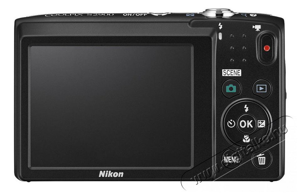 Nikon CoolPix S2900 - LINEART lila (2 év garancia!) Fényképezőgép / kamera - Kompakt fényképezőgép - Normál tudású kompakt - 282100