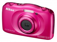 Nikon CoolPix S33 - rózsaszín (2 év garancia!) + Ajándék hátizsák! Fényképezőgép / kamera - Kompakt fényképezőgép - Kaland és vízálló fényképezőgép - 289483