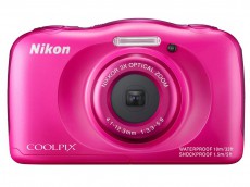 Nikon CoolPix S33 - rózsaszín (2 év garancia!) + Ajándék hátizsák! Fényképezőgép / kamera - Kompakt fényképezőgép - Kaland és vízálló fényképezőgép - 289483