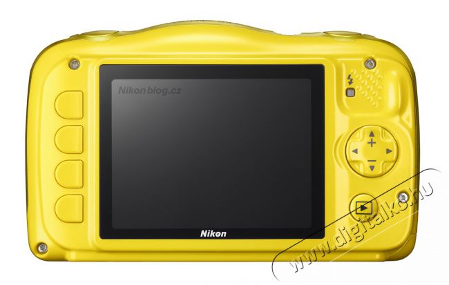Nikon CoolPix S33 - sárga Fényképezőgép / kamera - Kompakt fényképezőgép - Kaland és vízálló fényképezőgép - 284769