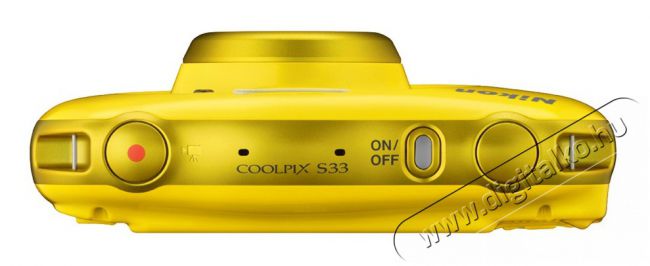 Nikon CoolPix S33 - sárga Fényképezőgép / kamera - Kompakt fényképezőgép - Kaland és vízálló fényképezőgép - 284769