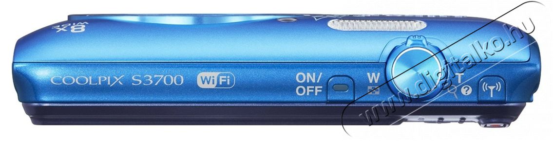 Nikon CoolPix S3700 - LINEART kék (2 év garancia!) Fényképezőgép / kamera - Kompakt fényképezőgép - Normál tudású kompakt - 282106