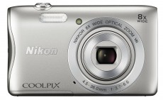 Nikon CoolPix S3700 - ezüst (2 év garancia!) Fényképezőgép / kamera - Kompakt fényképezőgép - Normál tudású kompakt - 282101