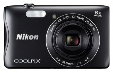 Nikon CoolPix S3700 - fekete (2 év garancia!) + 8GB SD kártya Fényképezőgép / kamera - Kompakt fényképezőgép - Normál tudású kompakt - 288826