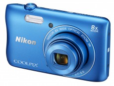 Nikon CoolPix S3700 - kék (2 év garancia!) + 8GB SD kártya Fényképezőgép / kamera - Kompakt fényképezőgép - Normál tudású kompakt - 288832