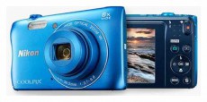Nikon CoolPix S3700 - kék (2 év garancia!) + 8GB SD kártya Fényképezőgép / kamera - Kompakt fényképezőgép - Normál tudású kompakt - 288832