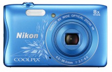 Nikon CoolPix S3700 LINEART kék (2 év garancia!) + 8GB SD kártya Fényképezőgép / kamera - Kompakt fényképezőgép - Normál tudású kompakt - 288833