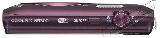 Nikon CoolPix S5300 - szilva (2 év garancia!) Fényképezőgép / kamera - Kompakt fényképezőgép - Normál tudású kompakt - 274110