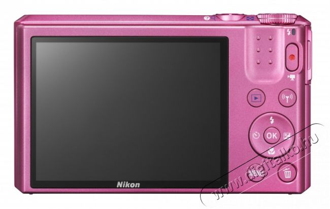 Nikon CoolPix S7000 - rózsaszín (2 év garancia!) Fényképezőgép / kamera - Ultrazoom fényképezőgép - Kompakt méretű - 282110