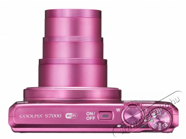 Nikon CoolPix S7000 - rózsaszín Fényképezőgép / kamera - Ultrazoom fényképezőgép - Kompakt méretű - 284775
