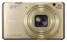 Nikon CoolPix S7000 - arany (2 év garancia!) + Nikon tok Fényképezőgép / kamera - Ultrazoom fényképezőgép - Kompakt méretű - 288836
