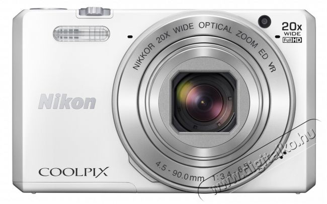 Nikon CoolPix S7000 - fehér Fényképezőgép / kamera - Ultrazoom fényképezőgép - Kompakt méretű - 284773