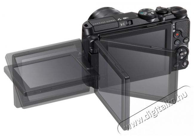 Nikon CoolPix S9900 - fekete Fényképezőgép / kamera - Ultrazoom fényképezőgép - Kompakt méretű - 284777