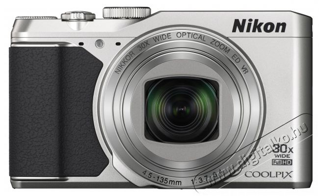 Nikon CoolPix S9900 - ezüst (2 év garancia!) + Nikon tok Fényképezőgép / kamera - Ultrazoom fényképezőgép - Kompakt méretű - 288839