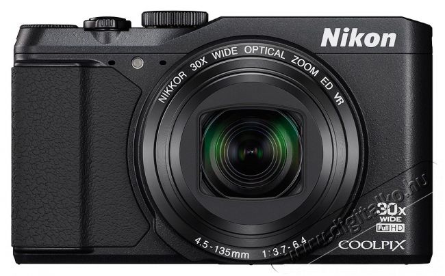 Nikon CoolPix S9900 - fekete (2 év garancia!) Fényképezőgép / kamera - Ultrazoom fényképezőgép - Kompakt méretű - 282111
