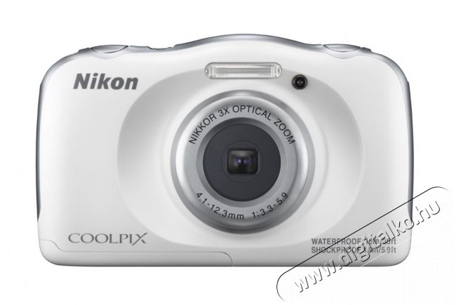 Nikon CoolPix W100 - fehér (2 év garancia!) Fényképezőgép / kamera - Kompakt fényképezőgép - Kaland és vízálló fényképezőgép - 307191