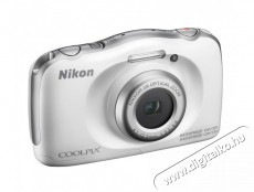 Nikon CoolPix W100 - fehér + Hátizsák Fényképezőgép / kamera - Kompakt fényképezőgép - Kaland és vízálló fényképezőgép - 308796