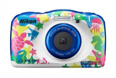 Nikon CoolPix W100 - marine (2 év garancia!) + Hátizsák Fényképezőgép / kamera - Kompakt fényképezőgép - Kaland és vízálló fényképezőgép - 307200