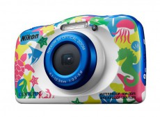 Nikon CoolPix W100 - marine (2 év garancia!) + Hátizsák Fényképezőgép / kamera - Kompakt fényképezőgép - Kaland és vízálló fényképezőgép - 307200