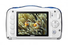 Nikon CoolPix W100 - marine (2 év garancia!) + Hátizsák Fényképezőgép / kamera - Kompakt fényképezőgép - Kaland és vízálló fényképezőgép - 307200