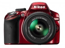 Nikon D3200 + 18-55mm VR II Kit vörös (3 év garancia!) + Nikon táska + 16GB SD kártya Fényképezőgép / kamera - DSLR tükörreflexes fényképezőgép - 288851
