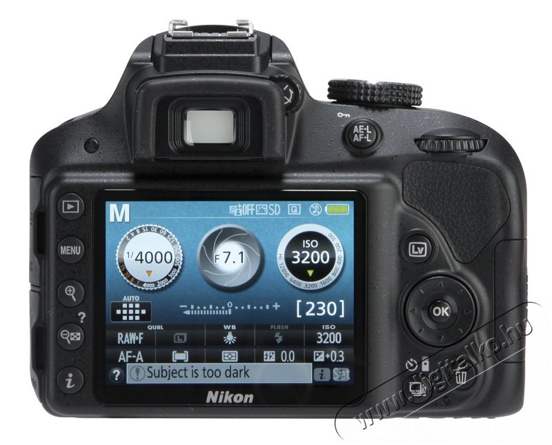 Nikon D3300 + 18-105mm VR Kit (3 év garancia!) Fényképezőgép / kamera - DSLR tükörreflexes fényképezőgép - 274086