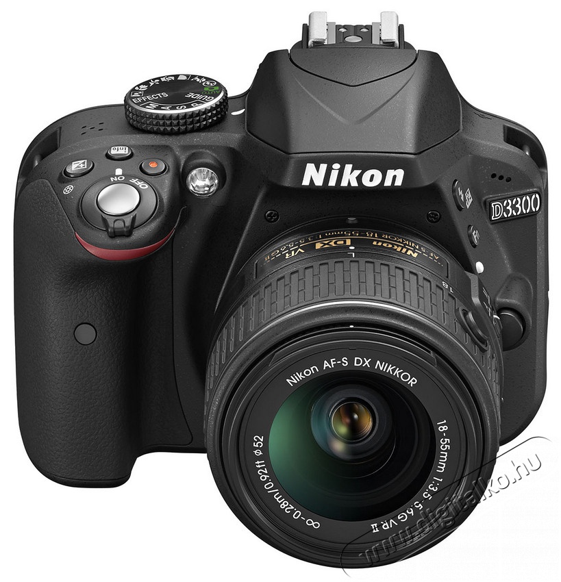 Nikon D3300 + 18-55 VR II + 55-200mm VR II Kit Fényképezőgép / kamera - DSLR tükörreflexes fényképezőgép - 295368