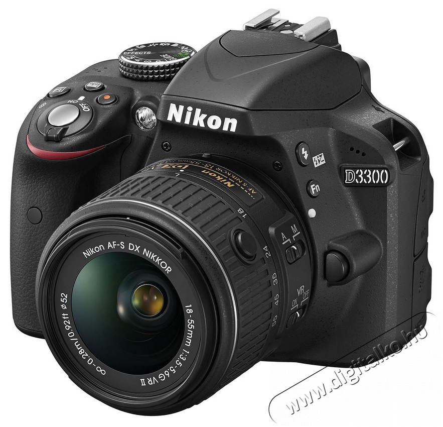 Nikon D3300 + 18-55 VR II + 55-200mm VR II Kit Fényképezőgép / kamera - DSLR tükörreflexes fényképezőgép - 295368
