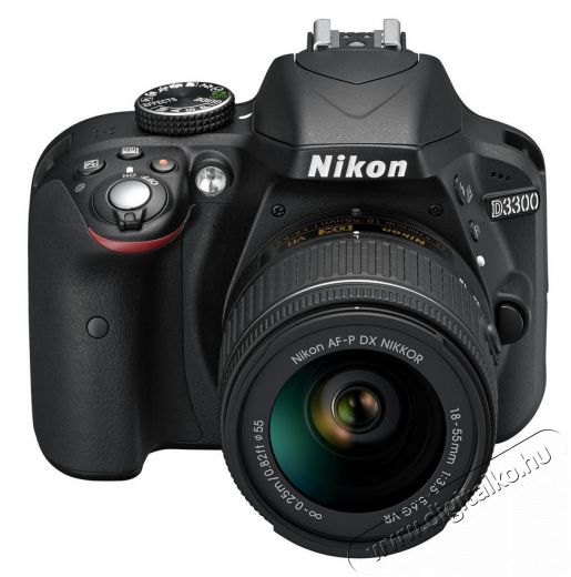 Nikon D3300 + 18-55mm AF-P VR Kit (3 év garancia!) Fényképezőgép / kamera - DSLR tükörreflexes fényképezőgép - 296697