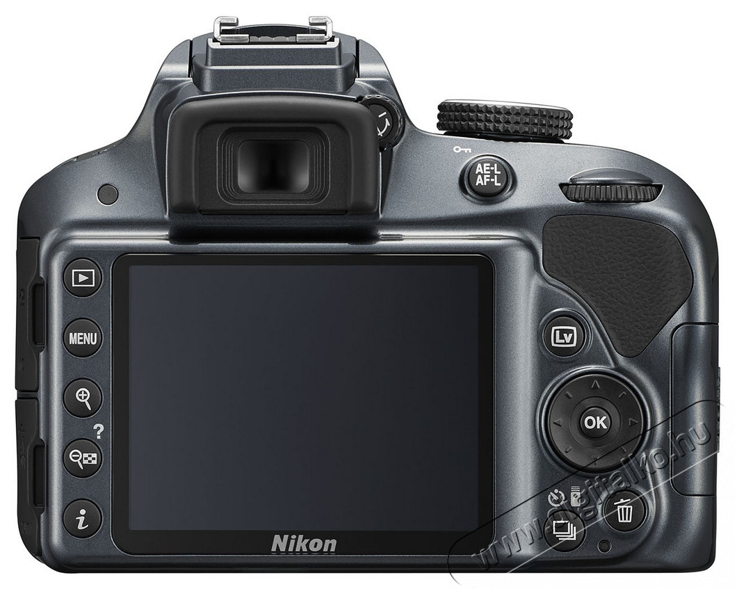 Nikon D3300 + 18-55mm AF-P VR Kit - szürke (3 év garancia!) Fényképezőgép / kamera - DSLR tükörreflexes fényképezőgép - 296961