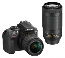 Nikon D3400 + 18-55mm AF-P VR + 70-300mm AF-P VR Kit (3 év garancia!) Fényképezőgép / kamera - DSLR tükörreflexes fényképezőgép - 307204